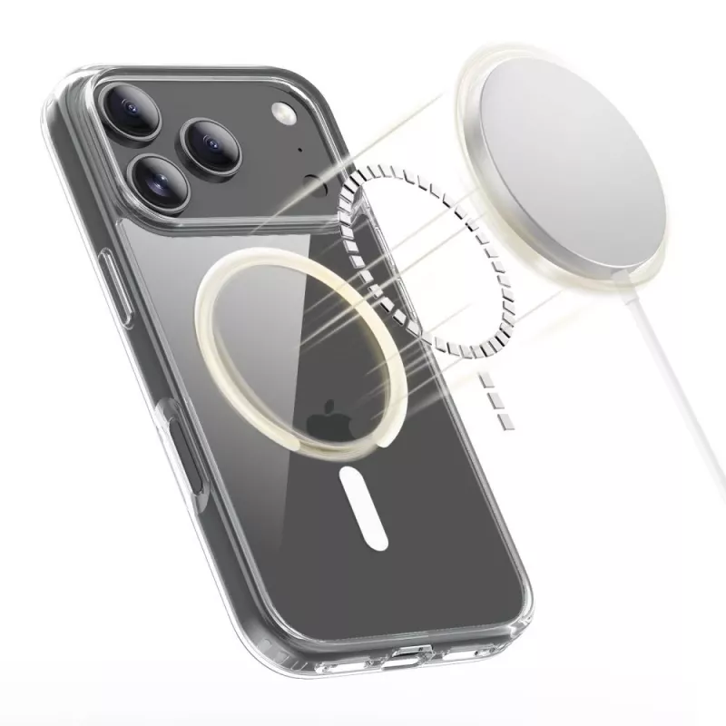 Tech-Protect Flexair Hybrid MagSafe iPhone 17 Pro Max läpinäkyvä