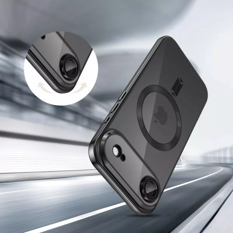 Tech-Protect MagFlex MagSafe iPhone 17 Air kiiltävänmusta
