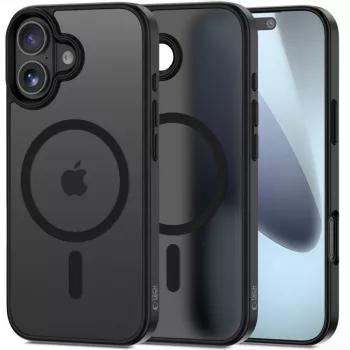 Tech-Protect Magmat MagSafe iPhone 17 mattamusta takakuori