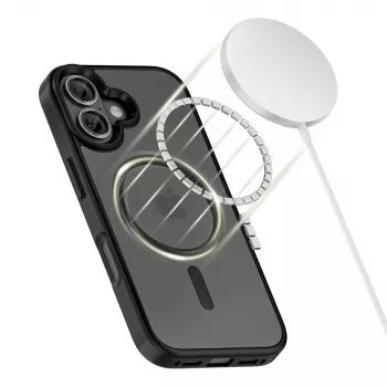 Tech-Protect Magmat MagSafe iPhone 17 mattamusta takakuori
