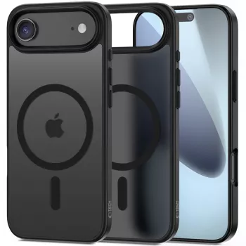Tech-Protect Magmat MagSafe iPhone 17 Air mattamusta takakuori