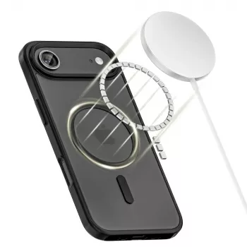 Tech-Protect Magmat MagSafe iPhone 17 Air mattamusta takakuori