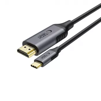 Tech-Protect UltraBoost USB-C - HDMI 2.0 -kaapeli 4K 60Hz 180 cm musta