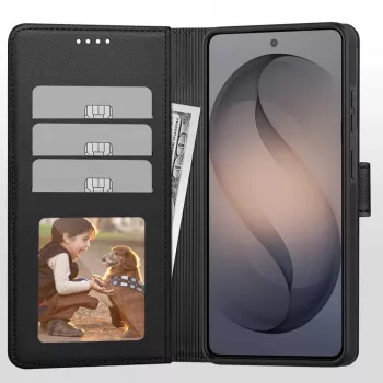 Tech-Protect Wallet MagSafe -kuori Samsung Galaxy S26 Ultra, mattamusta