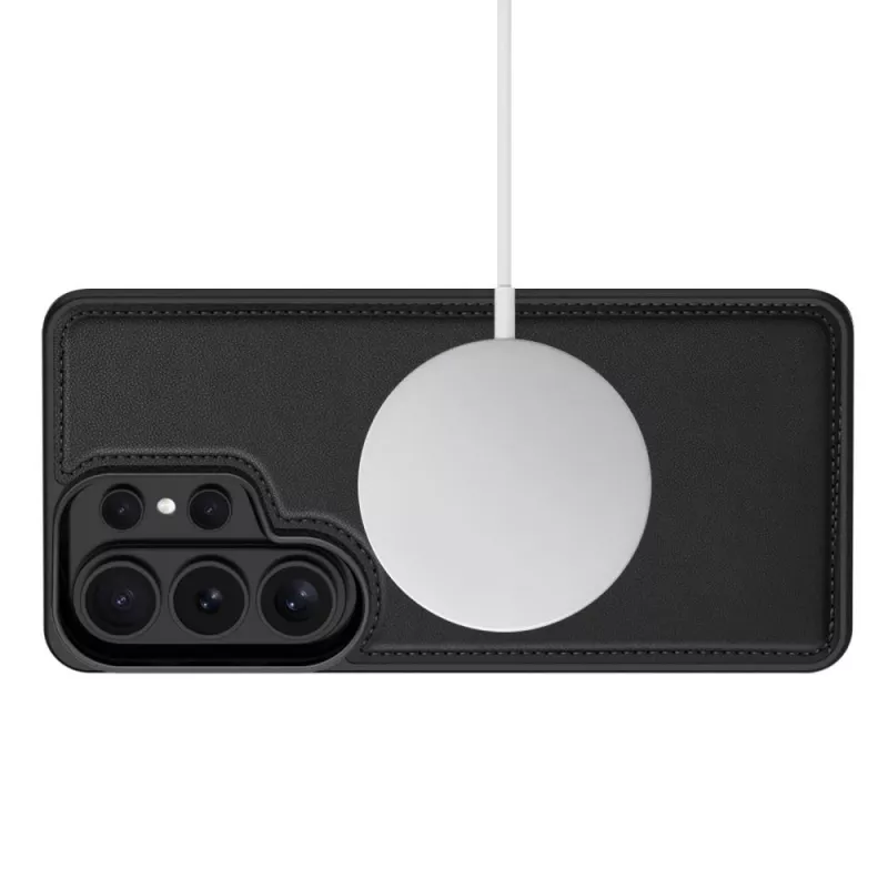 Tech-Protect Wallet MagSafe -kuori Samsung Galaxy S26 Ultra, mattamusta