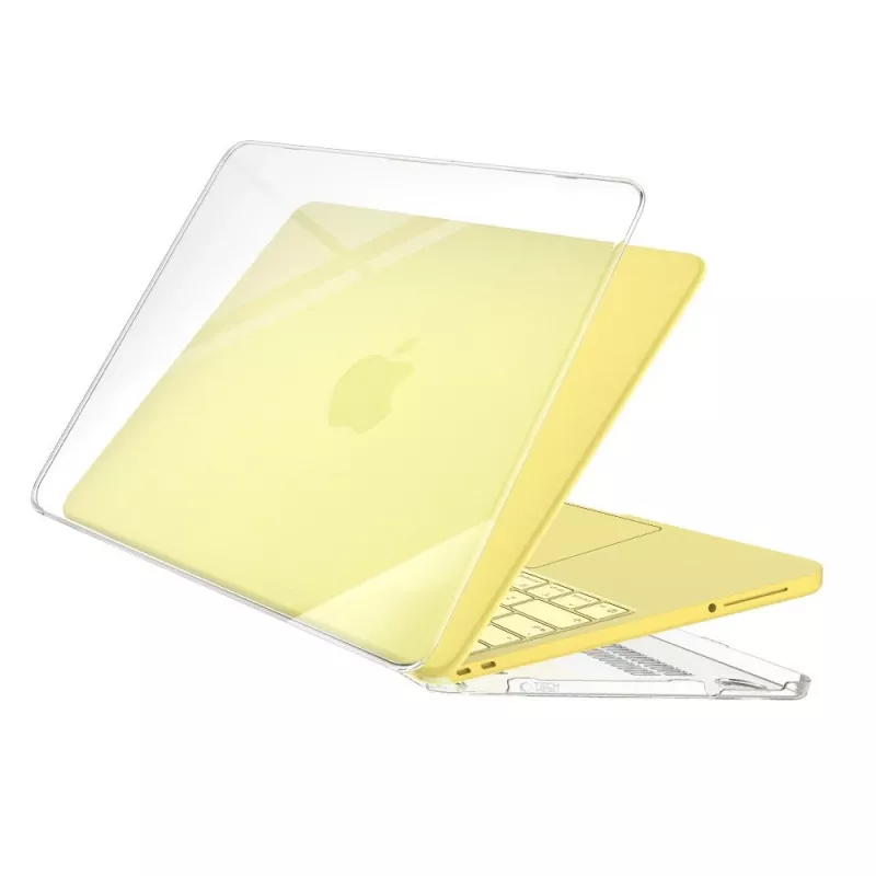 Tech-Protect Softshell MacBook Neo 13 2026 kristallinkirkas