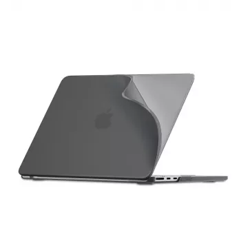 Tech-Protect Smartshell kovakuori MacBook Air 13 M2-M5 2023-2026, mattamusta