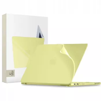 Tech-Protect Softshell MacBook Neo 13 2026 matta citrus kovakuori