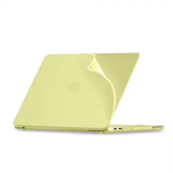 Tech-Protect Softshell MacBook Neo 13 2026 matta citrus kovakuori