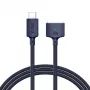 TECH-PROTECT MMC01 ULTRABOOST Magneettinen MacBook-kaapeli USB-C–MagSafe 3 140W 2 m Midnight Blue