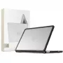 Tech-Protect Velar MacBook Neo 13 2026 kovakuori musta/mattaläpinäkyvä