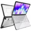 Tech-Protect Kevlar Pro MacBook Neo 13 2026 mattamusta/läpinäkyvä suojakotelo kannettavalle