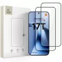 Tech-Protect Glass Fit+ 2 kpl näytönsuoja Xiaomi 17T -puhelimelle, musta