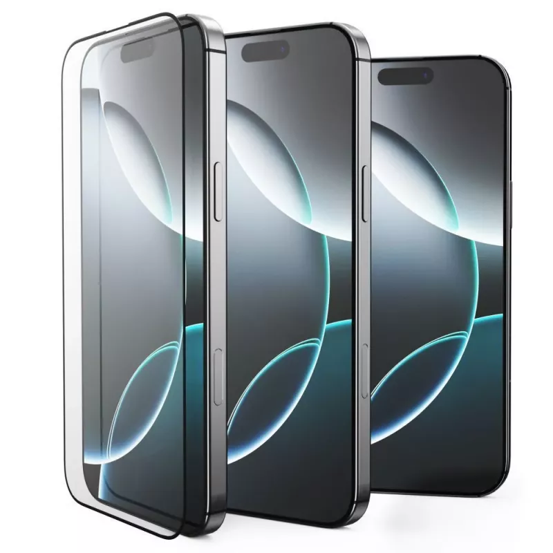 Tech-Protect Glass Fit+ 2 kpl näytönsuoja Xiaomi 17T -puhelimelle, musta