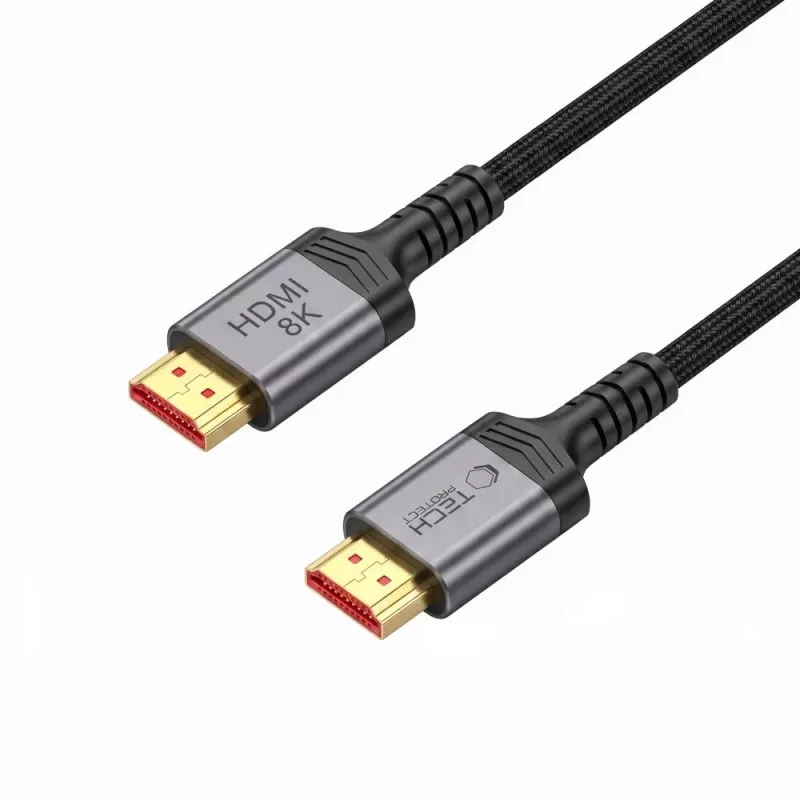 Tech-Protect UltraBoost HDMI 2.1 -kaapeli 4K 120Hz / 8K 60Hz 3 m musta