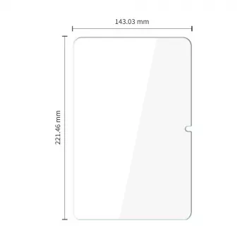 Tech-Protect Glass Fit+ panssarilasi -näytönsuojakalvo Xiaomi Redmi Pad 2 9.7 - 2 kpl:n pakkaus kirkas