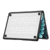 Tech-Protect Velar MacBook Air 13 M2-M5 2023-2026 musta/mattaläpinäkyvä