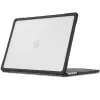 Tech-Protect Velar kova kuori MacBook Air 15 M2-M5 2023-2026 musta/mattaläpinäkyvä