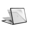 Tech-Protect Velar kova kuori MacBook Air 15 M2-M5 2023-2026 musta/mattaläpinäkyvä