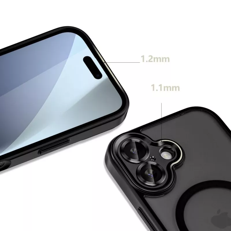 Tech-Protect Magcam MagSafe iPhone 17 mattamusta kuori