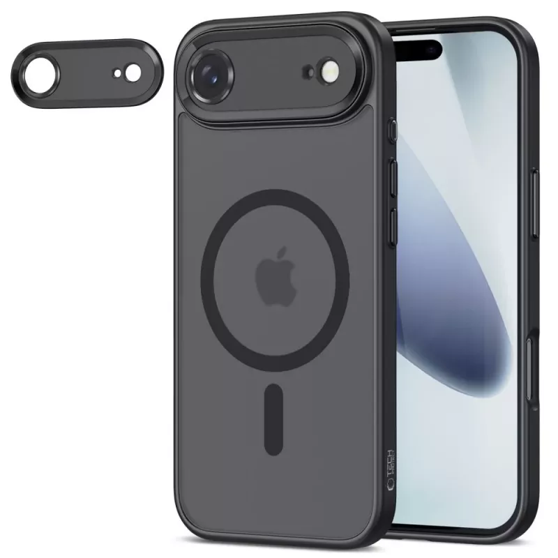 Tech-Protect Magcam MagSafe iPhone 17 Air mattamusta takakuori