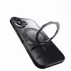 TECH-PROTECT MAGRING MagSafe -sormirengas ja teline iPhone 17 - musta