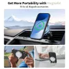 Tech-Protect silikoni MagSafe iPhone 17 takakuori musta