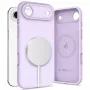 Tech-Protect silikoni MagSafe -kuori Apple iPhone 17 Air - mauve
