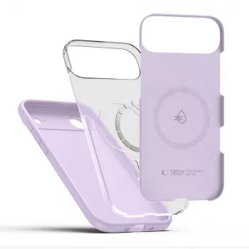 Tech-Protect silikoni MagSafe -kuori Apple iPhone 17 Air - mauve