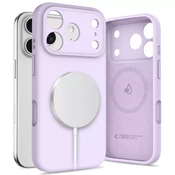 Tech-Protect silikoni MagSafe -kuori Apple iPhone 17 Pro Max - mauve