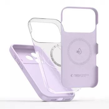 Tech-Protect silikoni MagSafe -kuori Apple iPhone 17 Pro Max - mauve