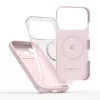 Tech-Protect silikoni MagSafe -kuori Apple iPhone 17 Pro, Pink Pearl