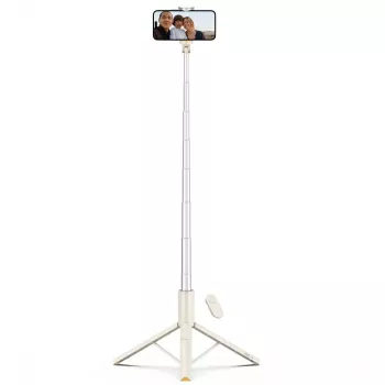 Tech-Protect L09S selfietikku jalusta beige