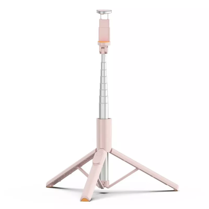 Tech-Protect L09S selfietikku jalusta pinkki