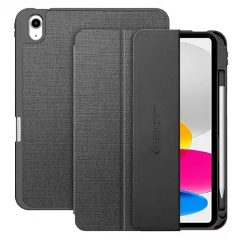 Tech-Protect SC Pen Canvas -kuori iPad 10,9 tuuman (10. sukupolvi, 2022) / iPad 11 tuuman (2025) - harmaa