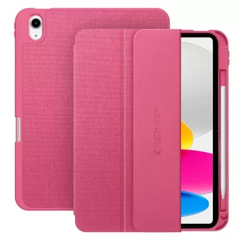 Tech-Protect SC Pen Canvas -folio kuori iPad 10,9 tuuman (10. sukupolvi 2022) / iPad Air 4/5 / iPad Pro 11 tuuman (1.-4. sukupolvi) - Magenta Bloom