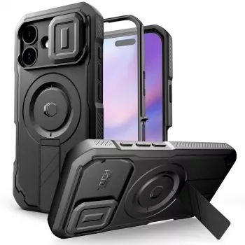 TECH-PROTECT KEVLAR MAGSAFE IPHONE 17 MUSTA