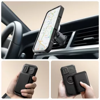 TECH-PROTECT KEVLAR MAGSAFE IPHONE 17 MUSTA
