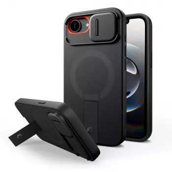 TECH-PROTECT KEVLAR AURA MAGSAFE IPHONE 16E / 17E MUSTA
