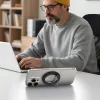 TECH-PROTECT MMR600 magneettinen MagSafe-puhelinrengas satiinimusta