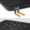 TECH-PROTECT HardPouch kannettavan tietokoneen suojahiha 15-16 tuuman musta/oranssi