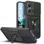 Tech-Protect Camshield Pro -suojakuori Xiaomi Redmi 15C -puhelimelle, musta