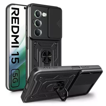Tech-Protect Camshield Pro Xiaomi Redmi 15 4G / 5G musta