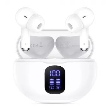 TECH-PROTECT ULTRABOOST TWS Earphone Pro G2 valkoinen