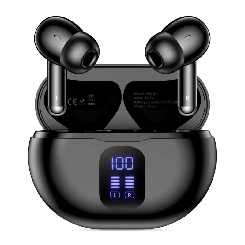 TECH-PROTECT ULTRABOOST TWS EARPHONE PRO G2 MUSTA