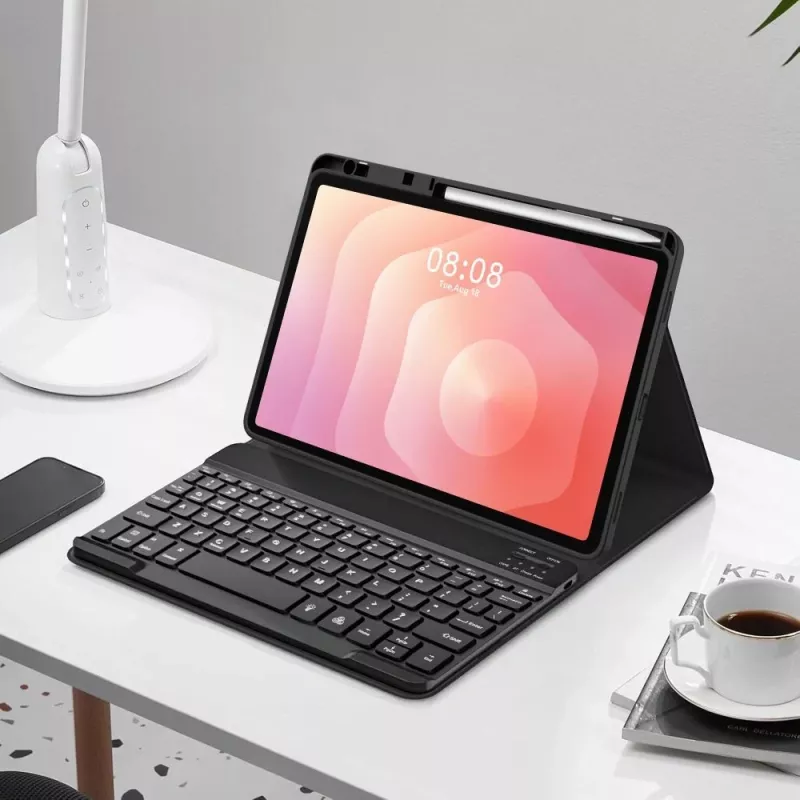 Tech-Protect SC PEN + KB Näppäimistökotelo Samsung Galaxy Tab S11 11.0 (X730/X736B) -tabletille, musta