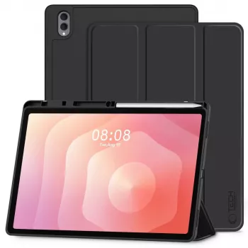 Tech-Protect SC Pen -kotelo Samsung Galaxy Tab S8 Ultra / S9 Ultra / S10 Ultra / S11 Ultra 14.6 -tableteille, musta