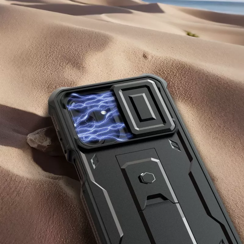 TECH-PROTECT KEVLAR CAM+ 2-SET GALAXY A17 4G / 5G MUSTA