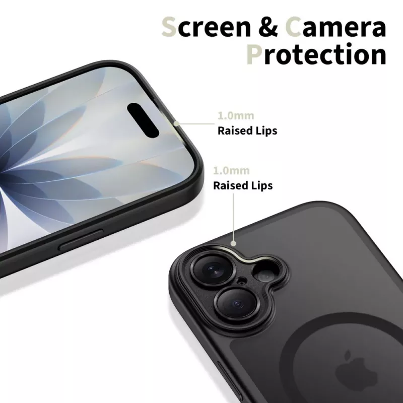 TECH-PROTECT MagPeak MagSafe kotelo iPhone 17, mattamusta