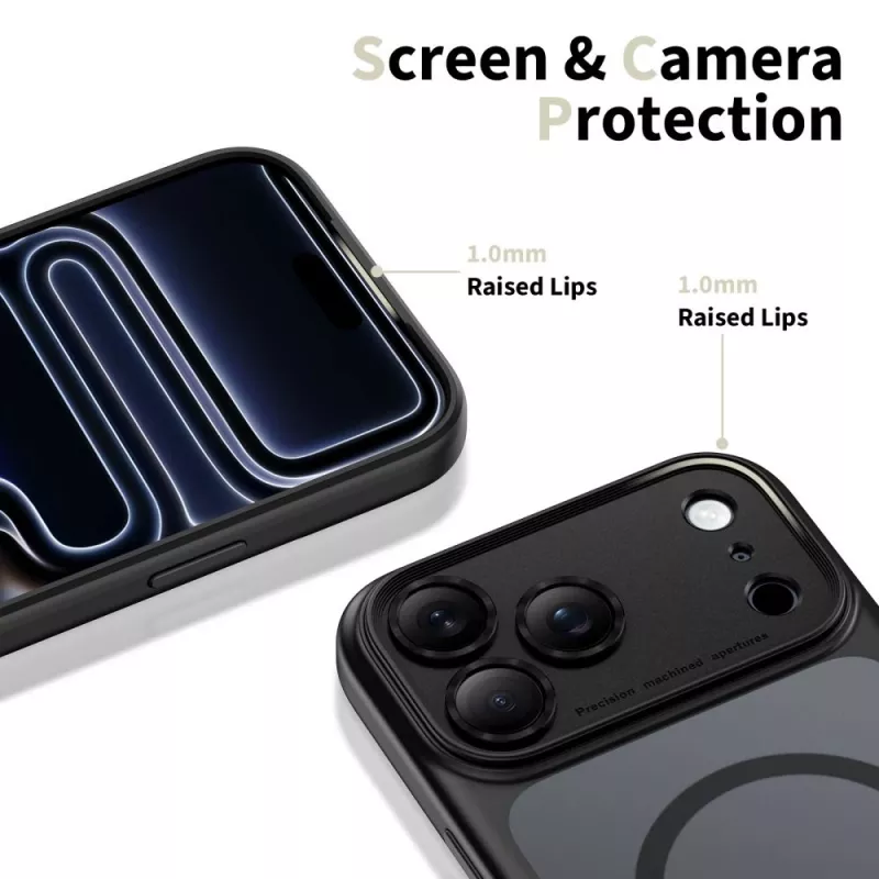 TECH-PROTECT MagPeak MagSafe kotelo iPhone 17 Pro Max, mattamusta